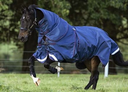 Horseware Rambo Optimo regendeken met 400 gram liner en 150 gram hals Outlet