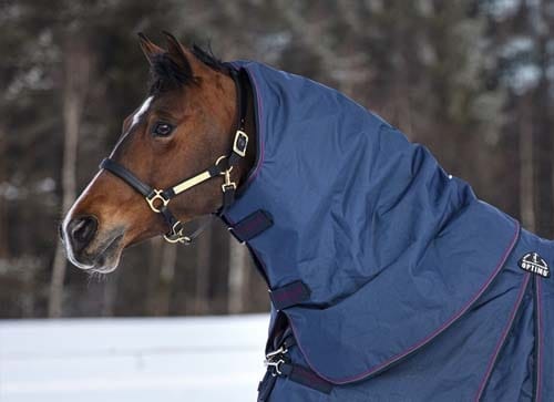 Horseware Rambo Optimo regendeken met 400 gram liner en 150 gram hals Outlet
