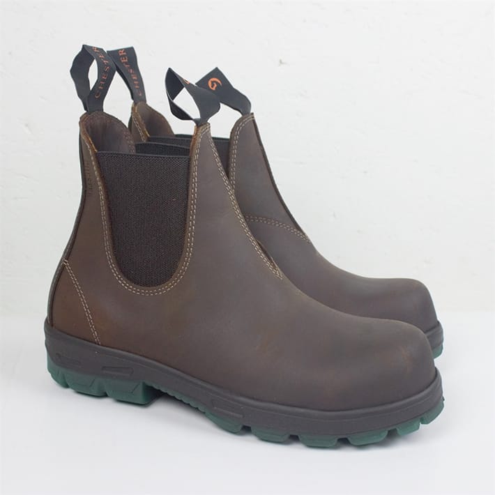 Chester veiligheids jodhpurs met zuurbestendige zool