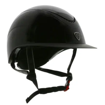 Equitheme Wings MIPS rijhelm Black Shine