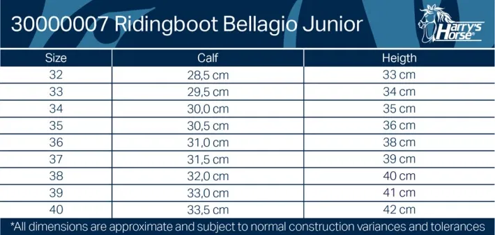 Harry\'s Horse junior rijlaarzen Bellagio