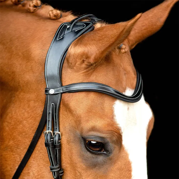 Montar Monarch Jumping hoofdstel zwart