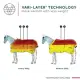 Horseware Rambo Supreme medium 1680D met Vari-Layer 250 gram