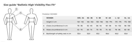 Komperdell Ballistic High Visibility Flexfit veiligheidsvest