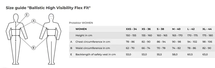 Komperdell Ballistic High Visibility Flexfit veiligheidsvest